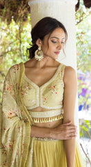 Embroidered Lehenga - Ensemble by Monika